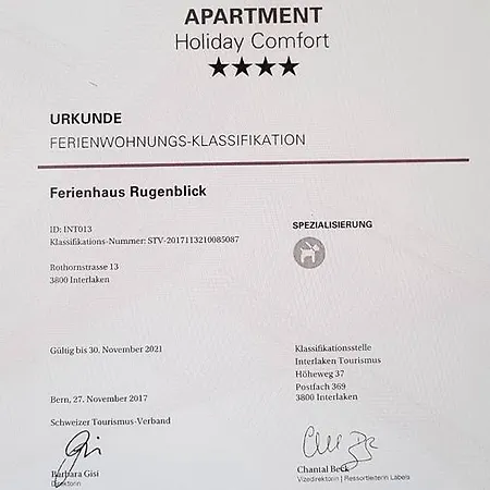 Rugenblick Holiday home *